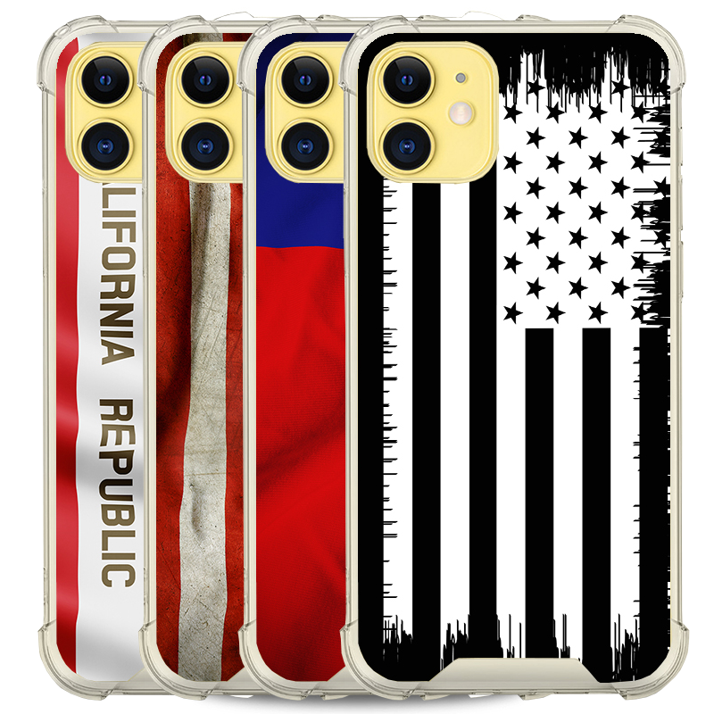 iPhone 11 CLARITY Case [FLAG COLLECTION]