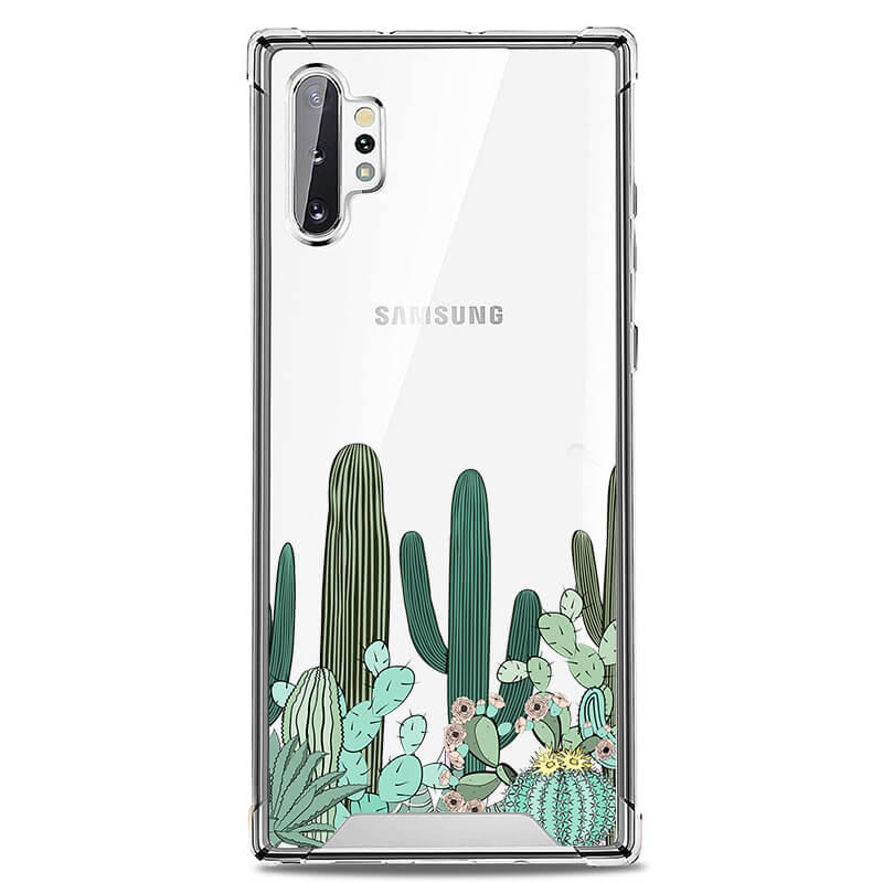 Galaxy Note 10 Plus CLARITY Case [FORAL COLLECTION]