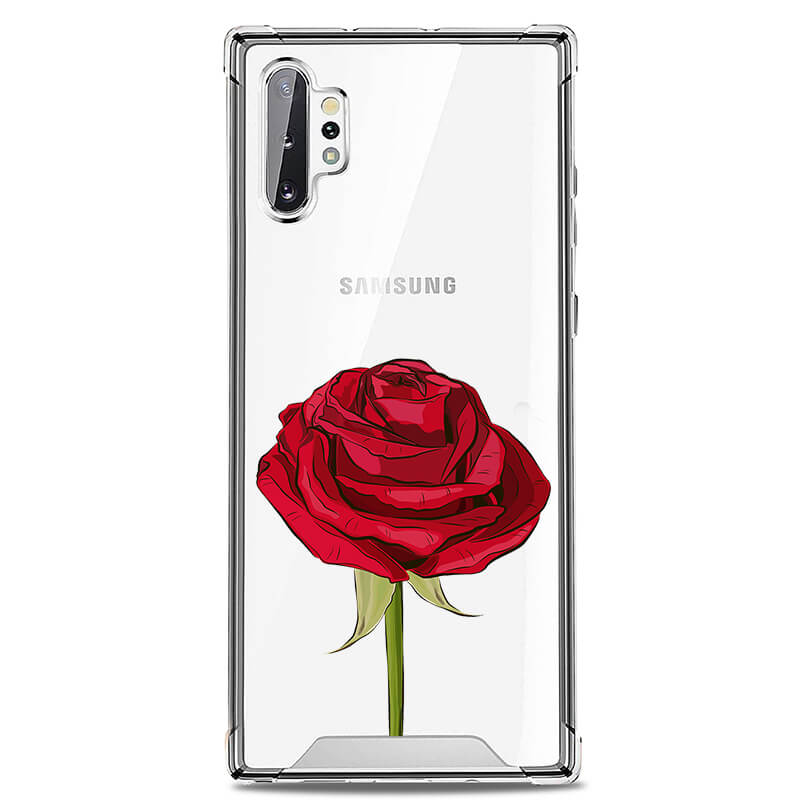 Galaxy Note 10 Plus CLARITY Case [FORAL COLLECTION]