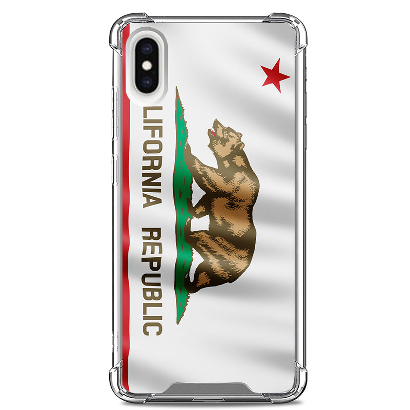 iPhone XS MAX CLARITY Case [FLAG COLLECTION]