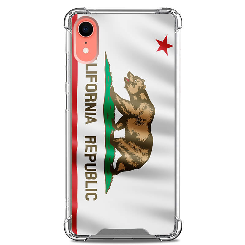 iPhone XR CLARITY Case [FLAG COLLECTION]