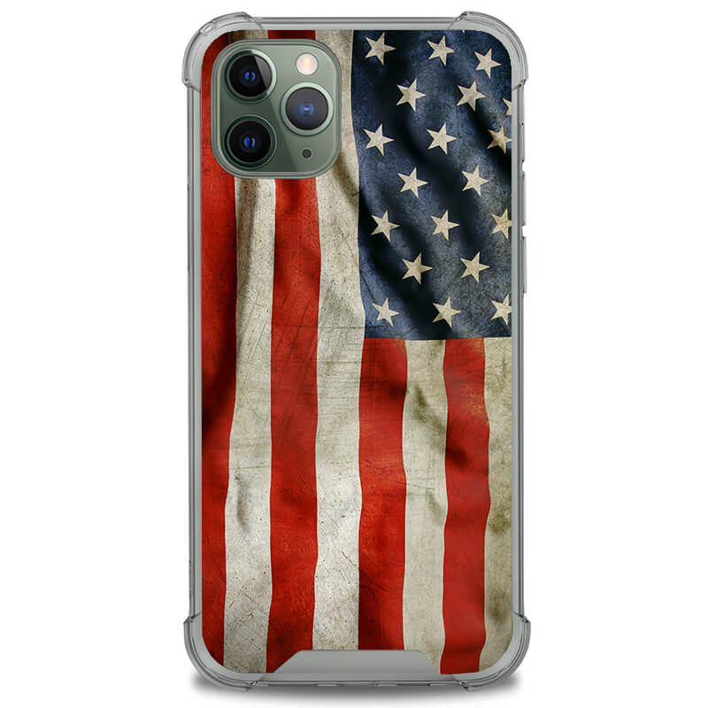 iPhone 11 PRO MAX CLARITY Case [FLAG COLLECTION]