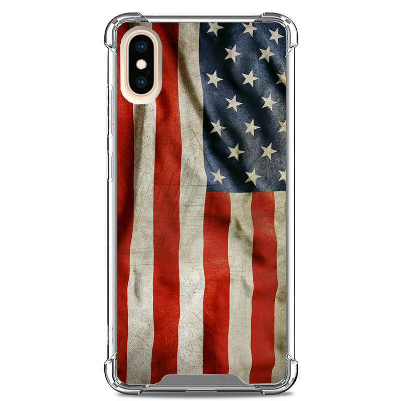 iPhone XS CLARITY Case [FLAG COLLECTION]