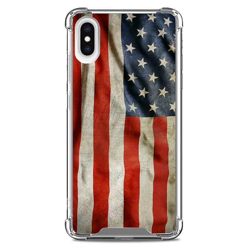 iPhone XS MAX CLARITY Case [FLAG COLLECTION]