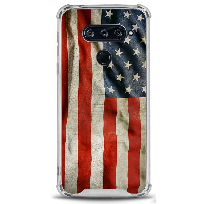 LG V50 CLARITY Case [FLAG COLLECTION]