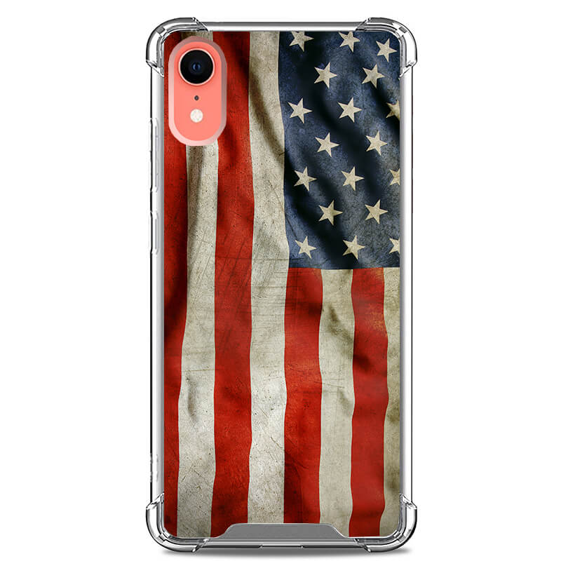 iPhone XR CLARITY Case [FLAG COLLECTION]