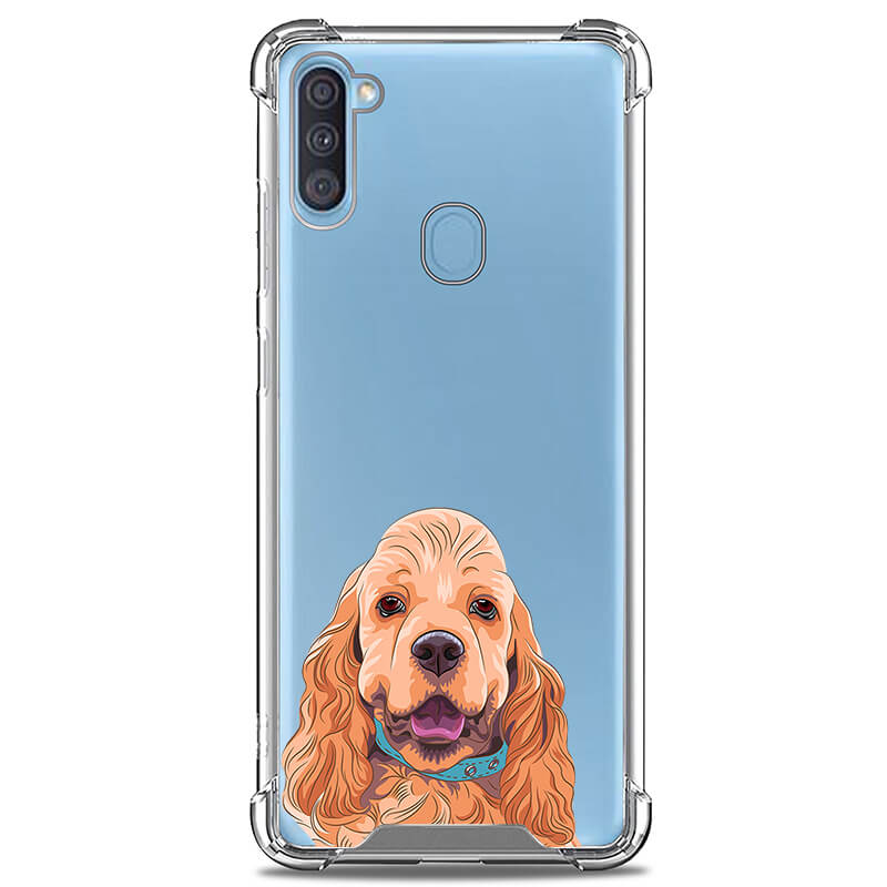 Galaxy A21 CLARITY Case [PET COLLECTION]