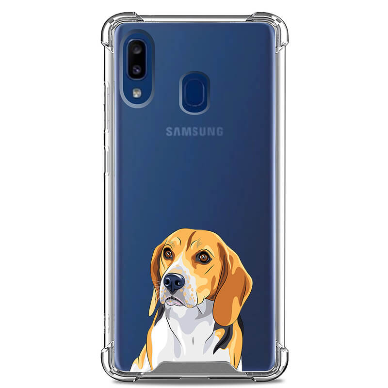 Galaxy A20 CLARITY Case [PET COLLECTION]