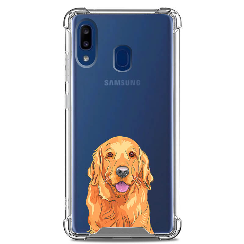 Galaxy A20 CLARITY Case [PET COLLECTION]