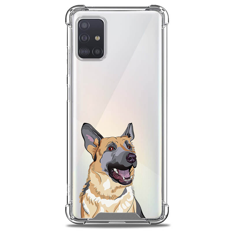 Galaxy A51 CLARITY Case [PET COLLECTION]