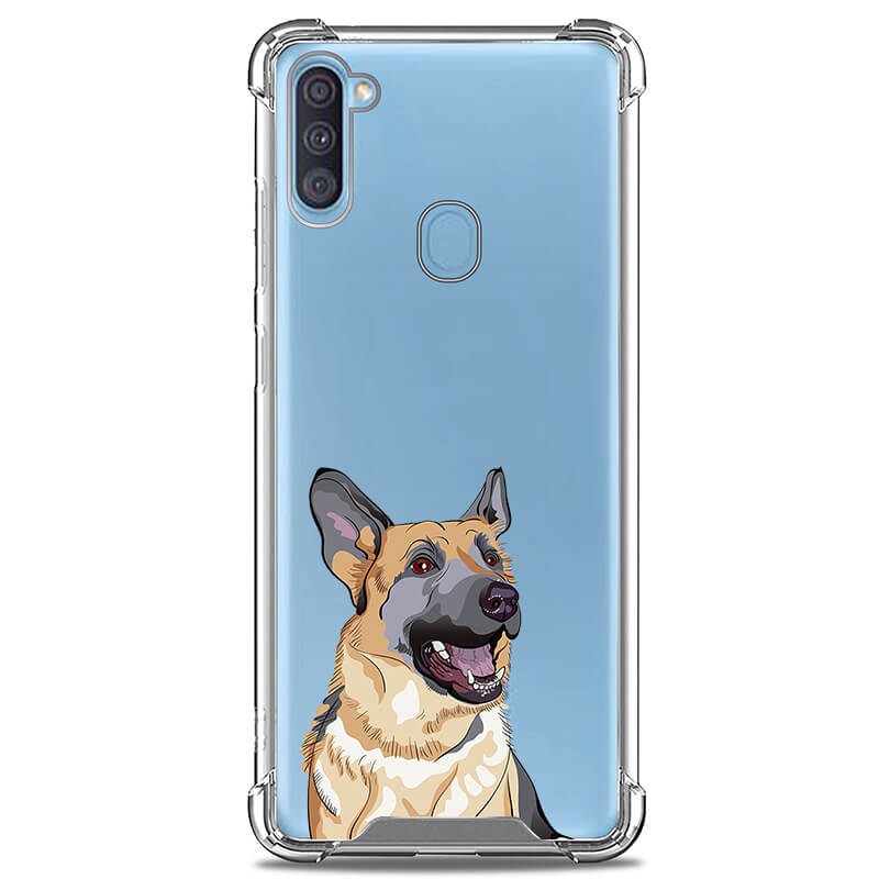 Galaxy A21 CLARITY Case [PET COLLECTION]