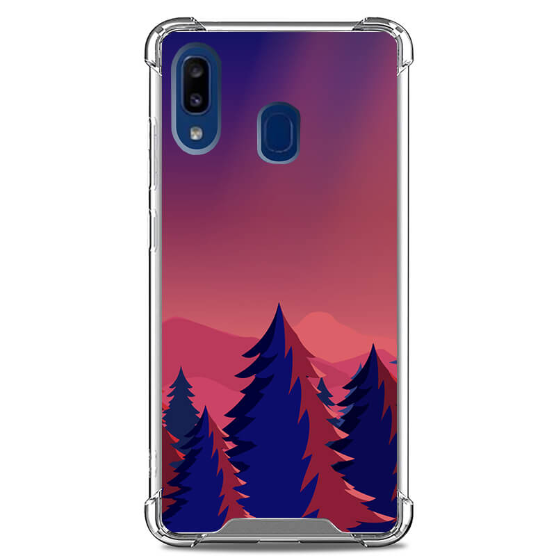 Galaxy A20 CLARITY Case [RETRO COLLECTION]