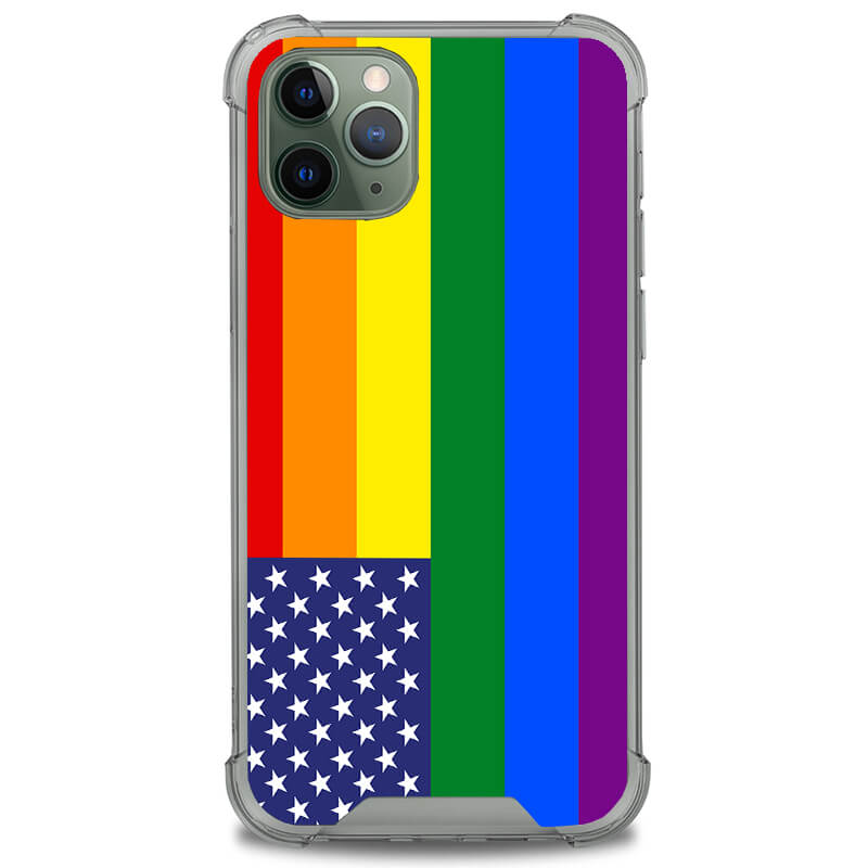 iPhone 11 PRO MAX CLARITY Case [FLAG COLLECTION]