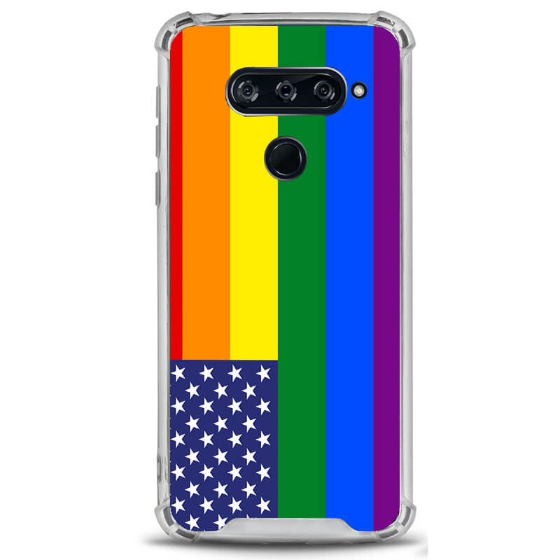 LG V50 CLARITY Case [FLAG COLLECTION]