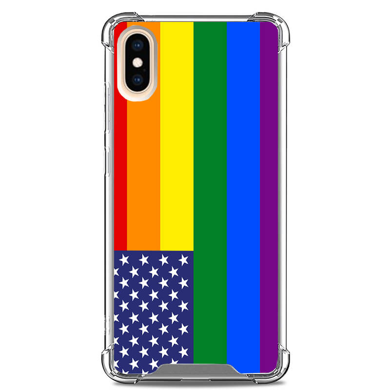 iPhone XS CLARITY Case [FLAG COLLECTION]