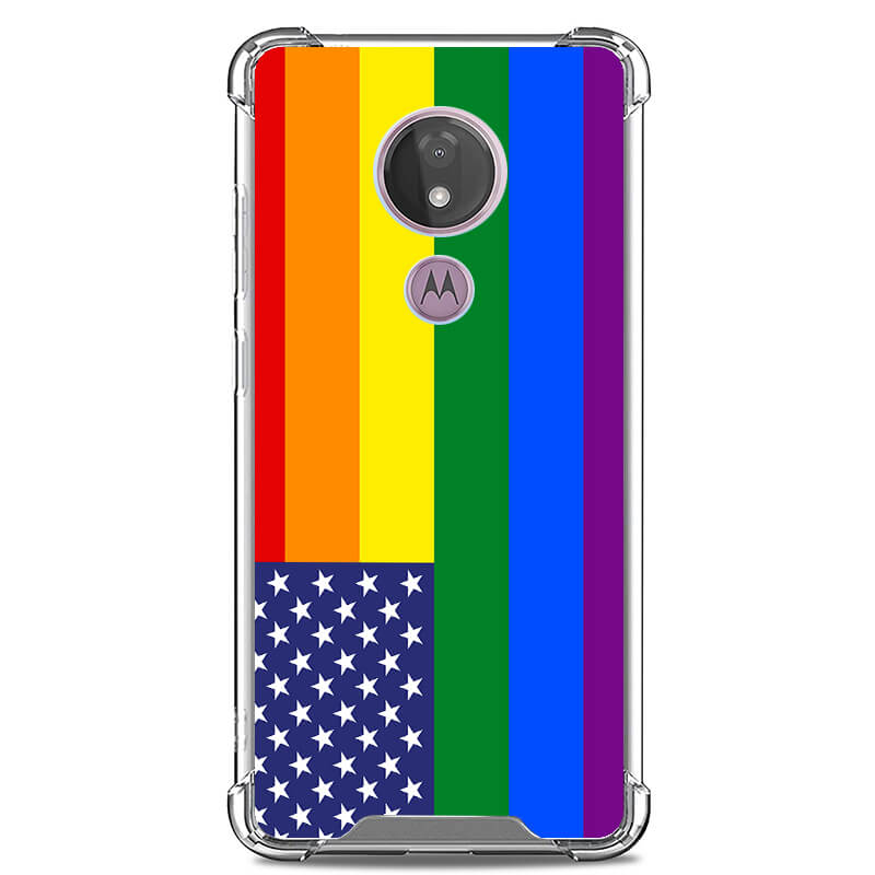 Motorola Moto G7 Power CLARITY Case [FLAG COLLECTION]