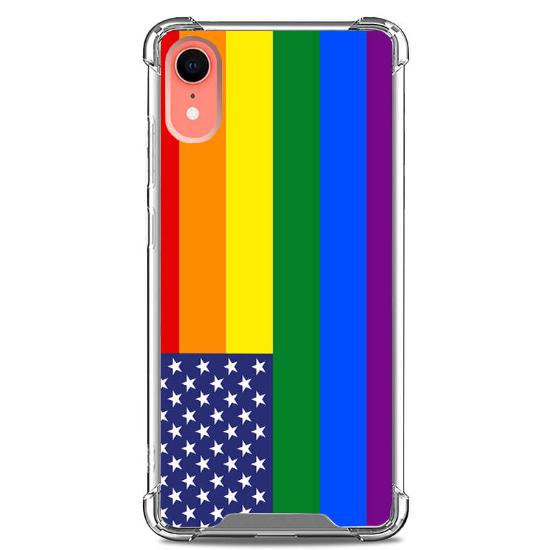 iPhone XR CLARITY Case [FLAG COLLECTION]