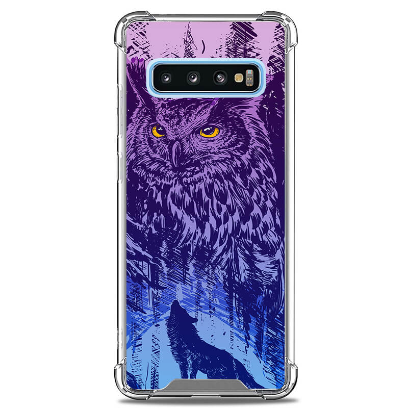 Galaxy S10 CLARITY Case [RETRO COLLECTION]