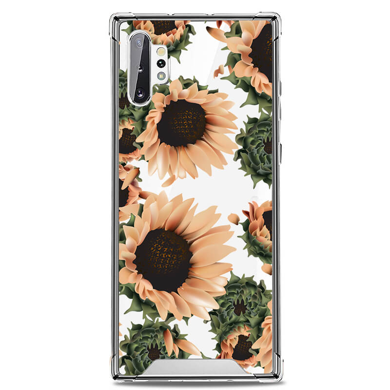 Galaxy Note 10 Plus CLARITY Case [FORAL COLLECTION]