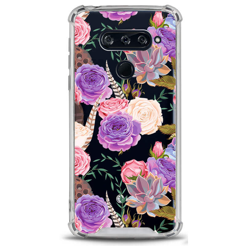 LG V50 CLARITY Case [FLORAL COLLECTION]