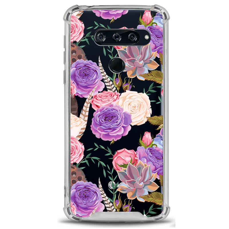 LG G8 CLARITY Case [FLORAL COLLECTION]