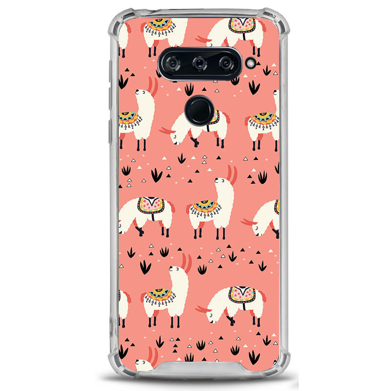 LG V50 CLARITY Case [PATTERN COLLECTION]