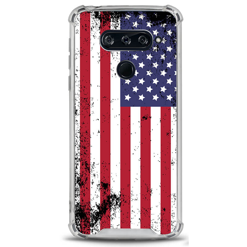 LG V50 CLARITY Case [FLAG COLLECTION]