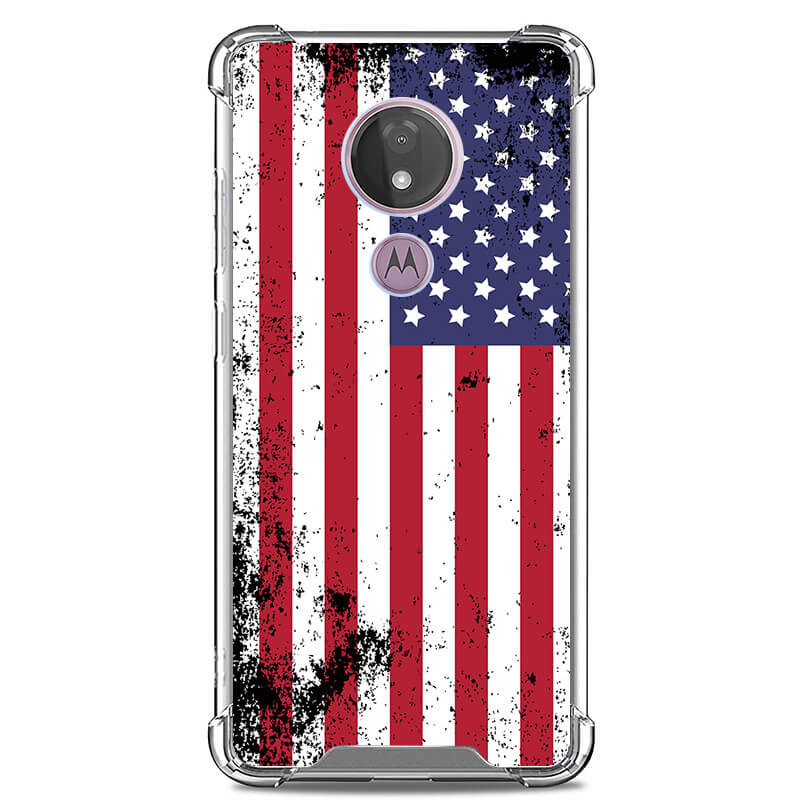 Motorola Moto G7 Power CLARITY Case [FLAG COLLECTION]