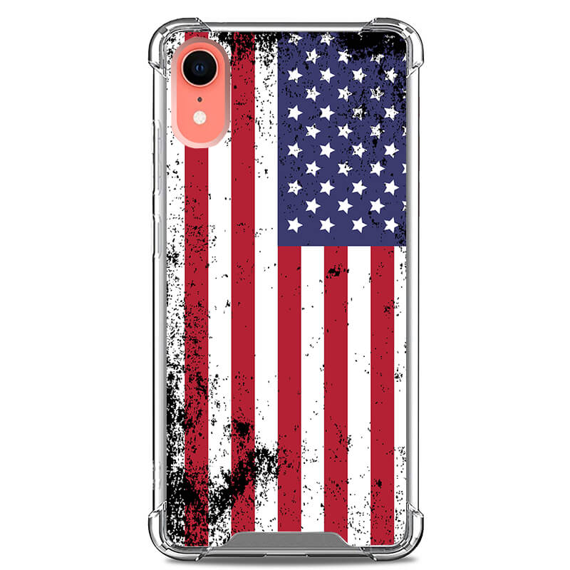 iPhone XR CLARITY Case [FLAG COLLECTION]