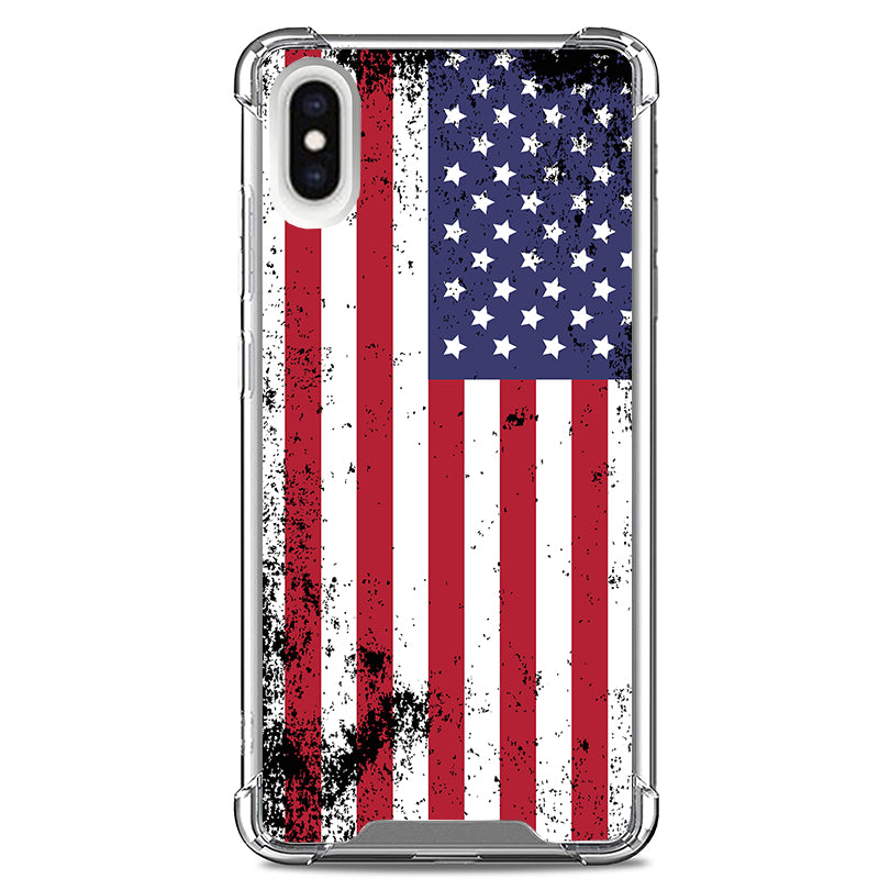 iPhone XS MAX CLARITY Case [FLAG COLLECTION]