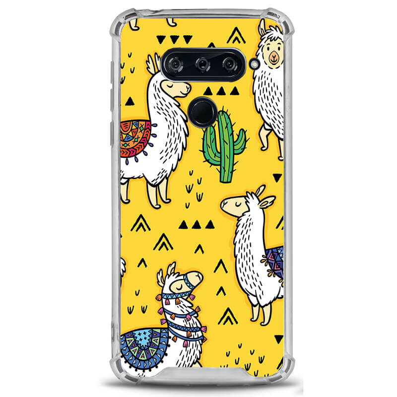 LG V50 CLARITY Case [PATTERN COLLECTION]